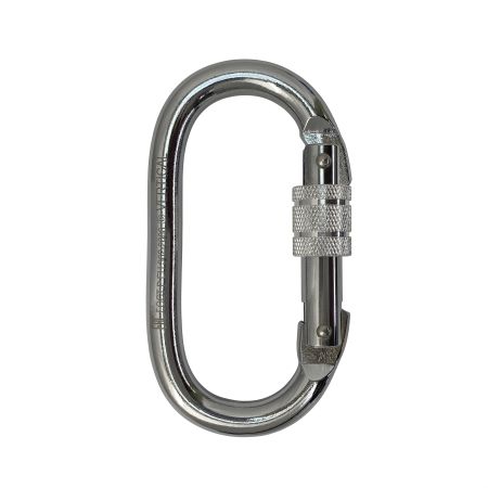  Карабин Вертикаль овал сталь ver 0208 в Краснодаре  