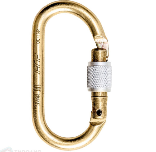 Карабин Ринг сталь овал (keylock) 3000 (3шт) в Краснодаре  