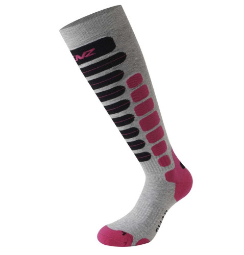 Купить Носки LENZ Skiing 2.0 Light Grey/Pink в Краснодаре