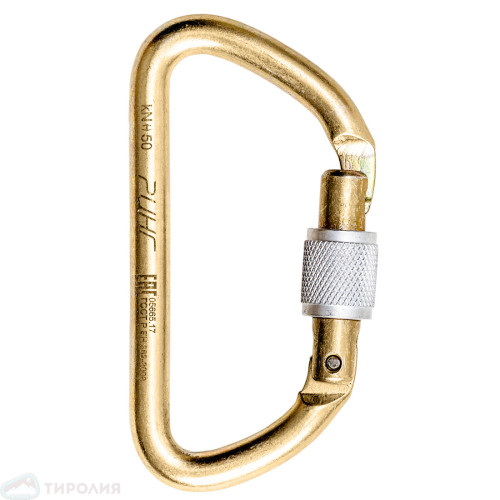  Карабин Ринг сталь трапеция (keylock) 5000 в Краснодаре  