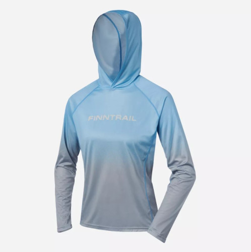 Лонгслив Finntrail женский Venus Hood W 6621 LightBlue в Краснодаре