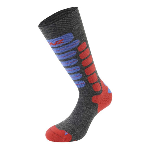 Купить Носки LENZ Skiing Kids Grey/Red/Blue в Краснодаре