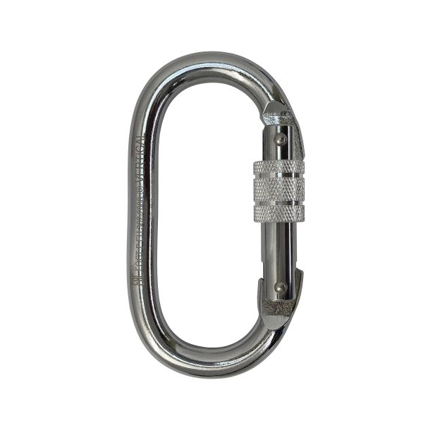  Карабин Вертикаль овал сталь ver 0208 в Краснодаре  