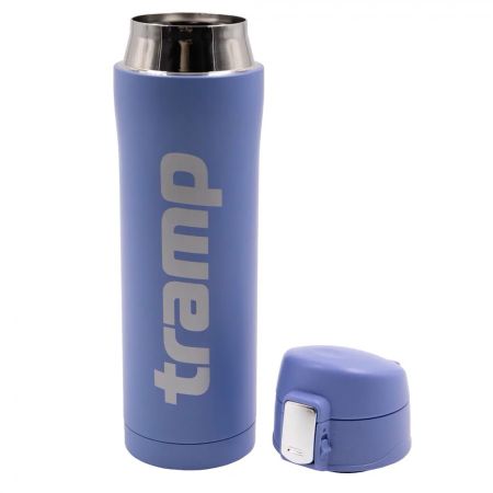 Термос Tramp питьевой 0,45л.TRC-107 голубой
