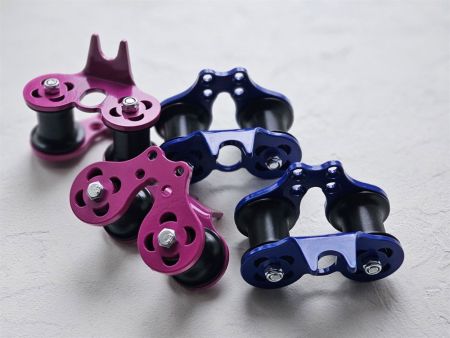  Ролик GURU Treck V2 для навесной переправы синий в Краснодаре  