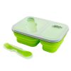 Контейнер Tramp силиконовый 2 отсека с ловилкой 900мл.TRC-090