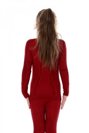 купить Блуза Brubeck на девочку Active Wool LS13690 бордо