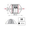 Палатка Tramp Sarma 2 V2 зеленый