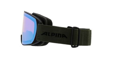 Купить Маска Alpina г/л Nakiska Q Black-Olive Matt/Q Green S2 в Краснодаре