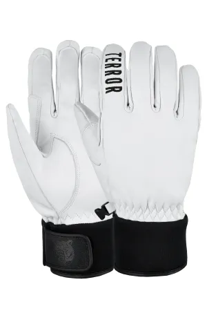 Перчатки Terror-Leather Gloves Black в Краснодаре